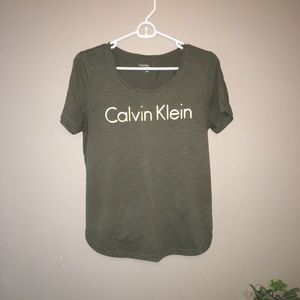 Calvin Klein scoop neck T-shirt